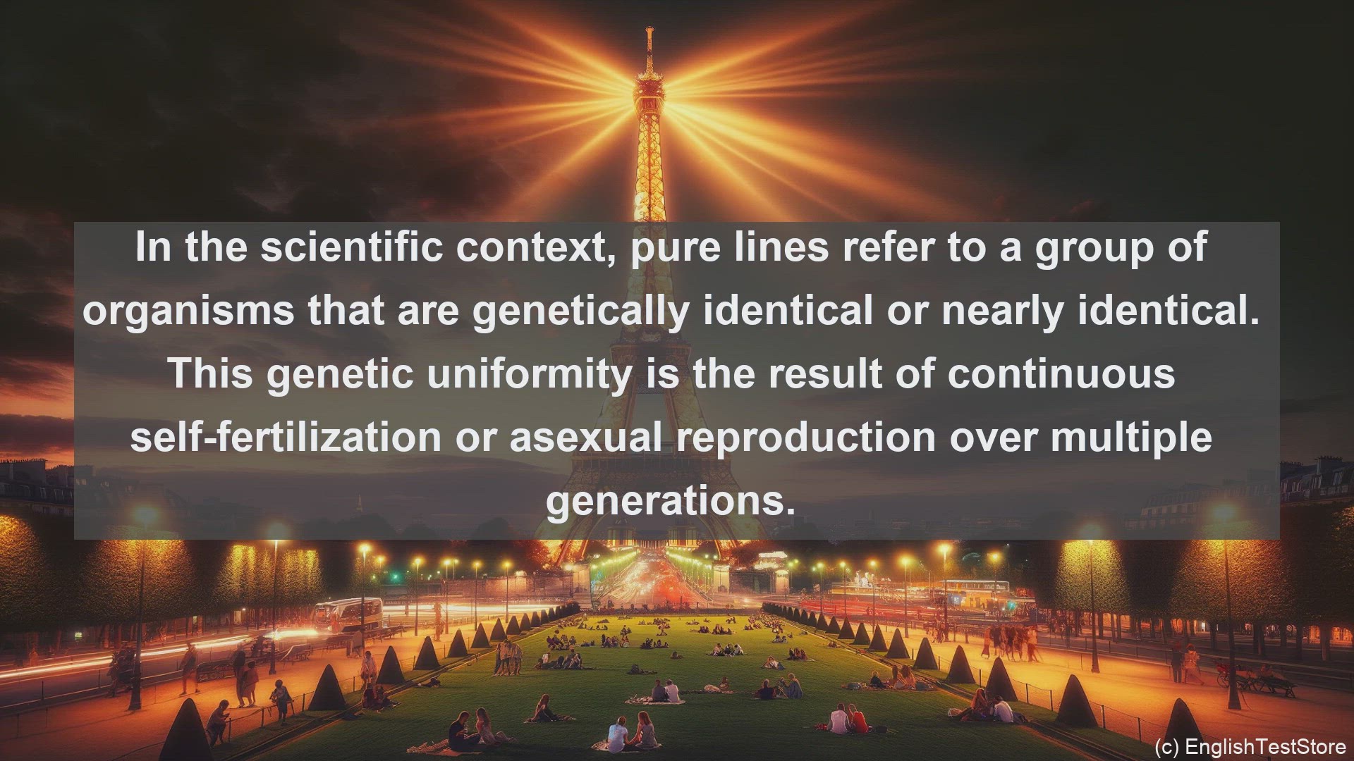 'Video thumbnail for Pure line in science  definition and examples'