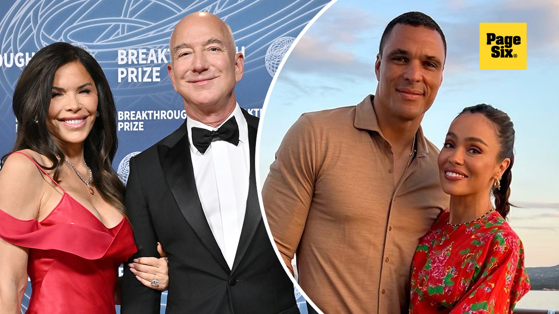 'Video thumbnail for Lauren Sánchez's ex Tony Gonzalez and his wife set to attend her wedding to Jeff Bezos'