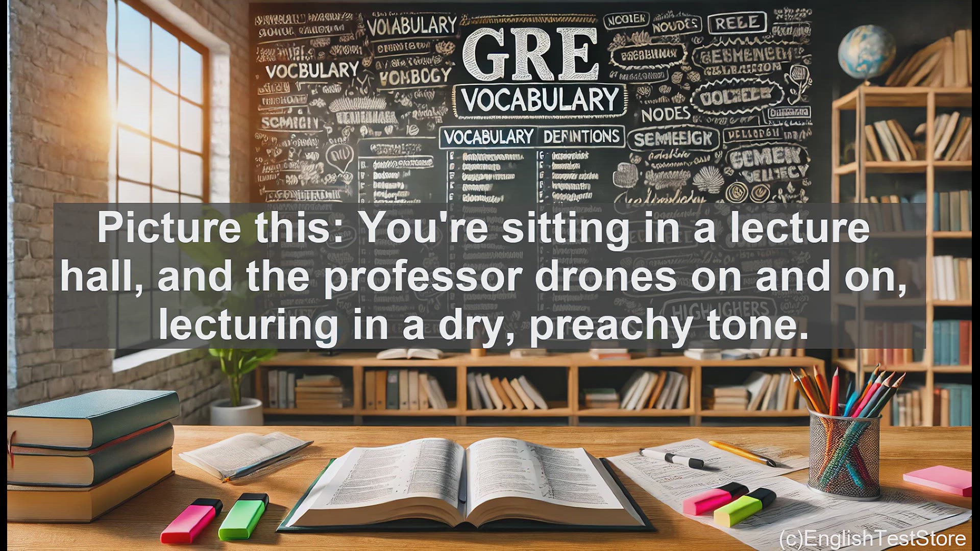 'Video thumbnail for GRE Vocabulary Lesson: Mastering the Concept of Didactic Communication'