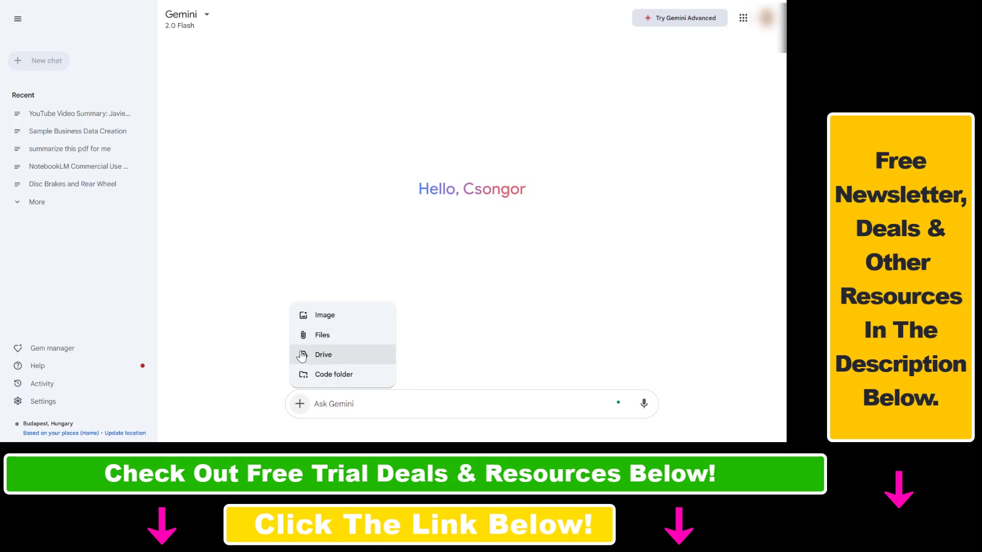 'Video thumbnail for How To Upload Text Files To Google Gemini? [in 2025]'