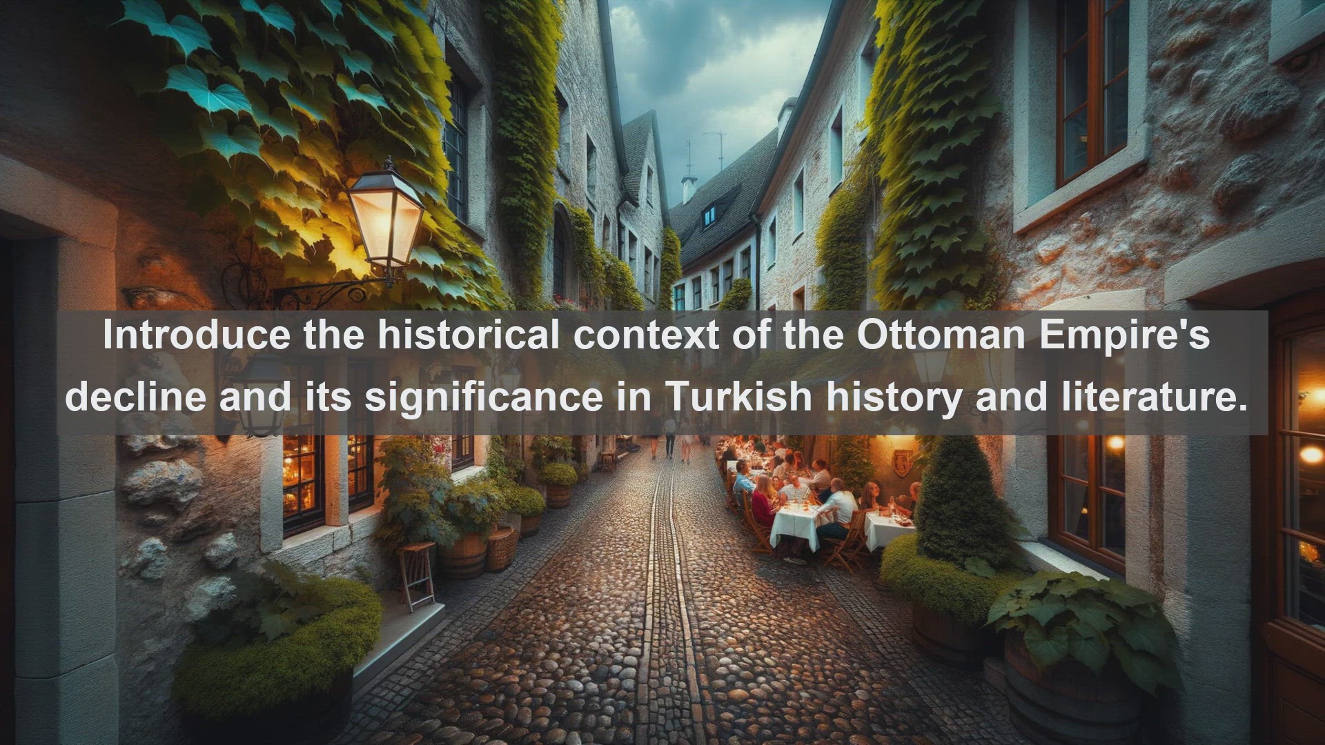 'Video thumbnail for Top 10 Turkish Novels about the Fall of the Ottoman Empire'