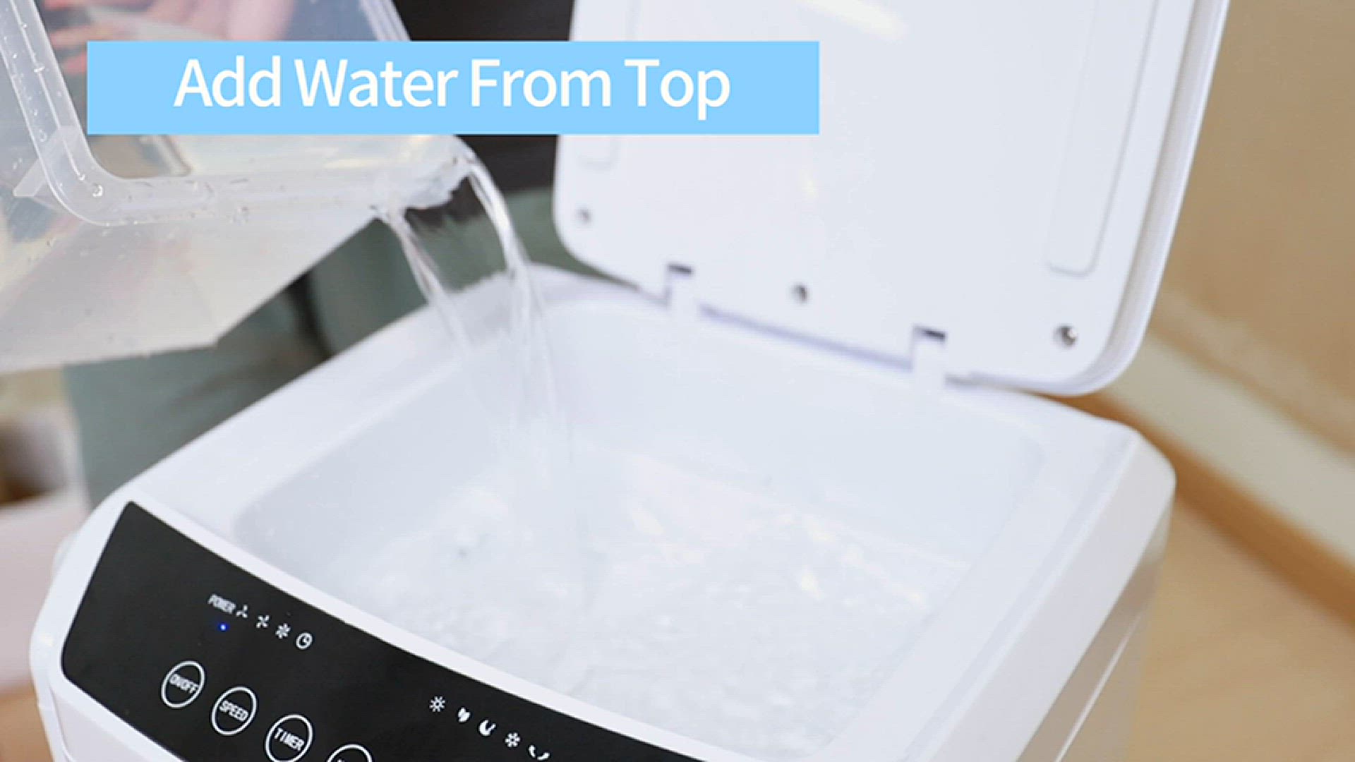 'Video thumbnail for Uthfy 32- Evaporative Air Cooler, Swamp Cooler with 4.2 Gallons Water Tank'