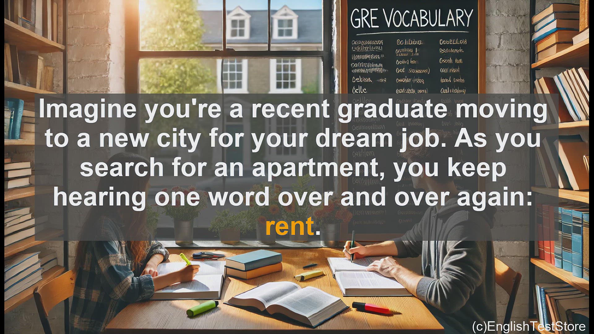 'Video thumbnail for GRE Vocabulary Lesson: Exploring the Versatile Word 'Rent' for Your GRE Vocabulary'