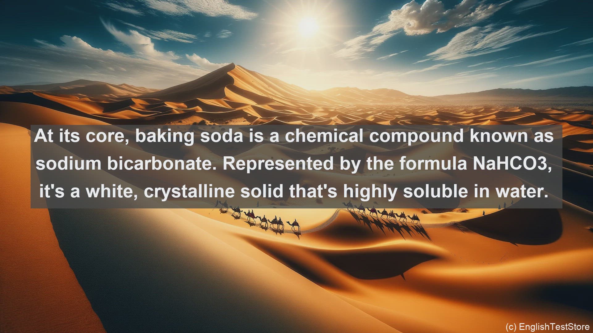 'Video thumbnail for Baking soda in science  definition and examples'