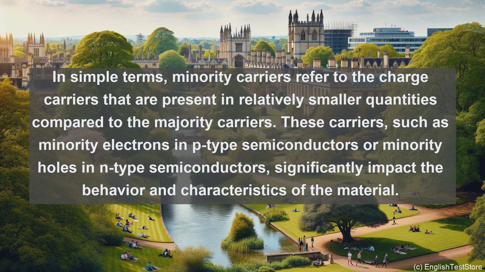 'Video thumbnail for Minority carrier in science  definition and examples'