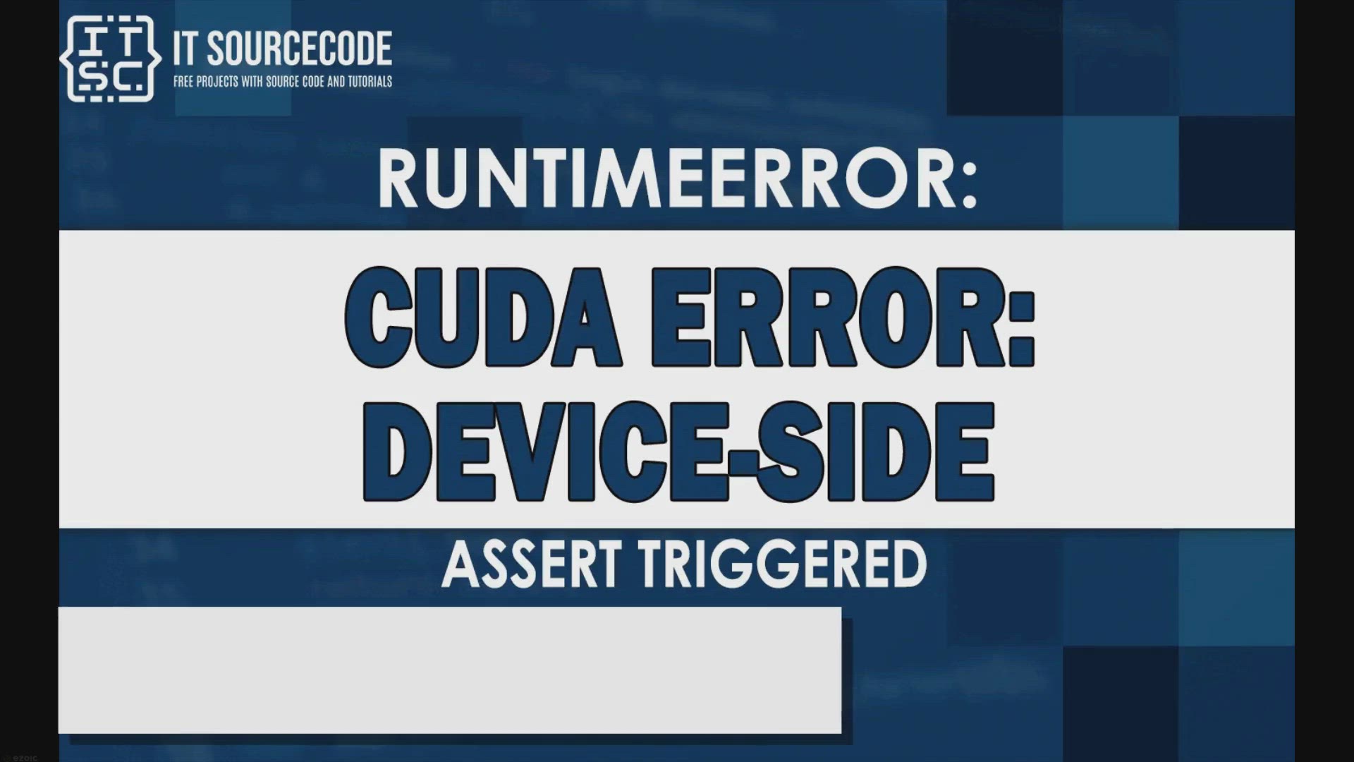 'Video thumbnail for Runtimeerror: cuda error: device-side assert triggered'