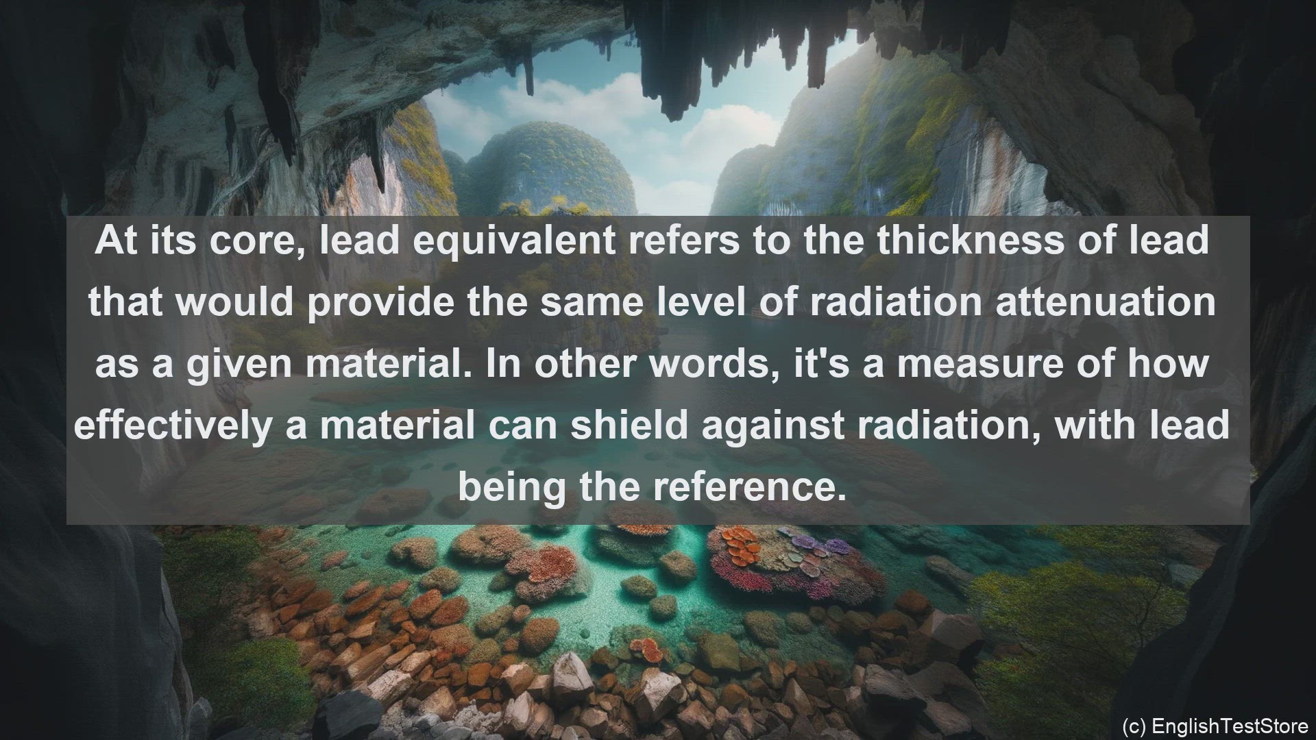 'Video thumbnail for Lead equivalent in science  definition and examples'