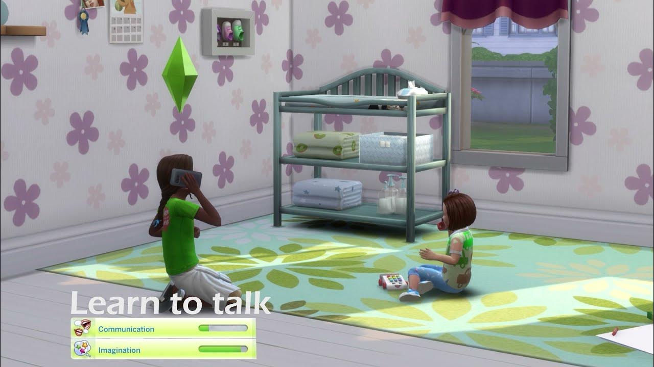 Video thumbnail for Sims4 mod | Toddler Play Telephone