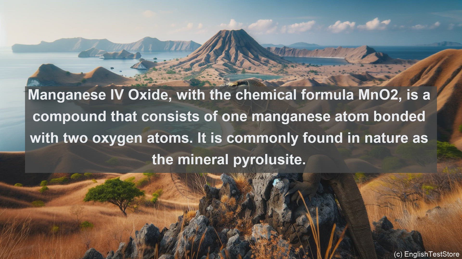 'Video thumbnail for Manganese iv oxide in science  definition and examples'