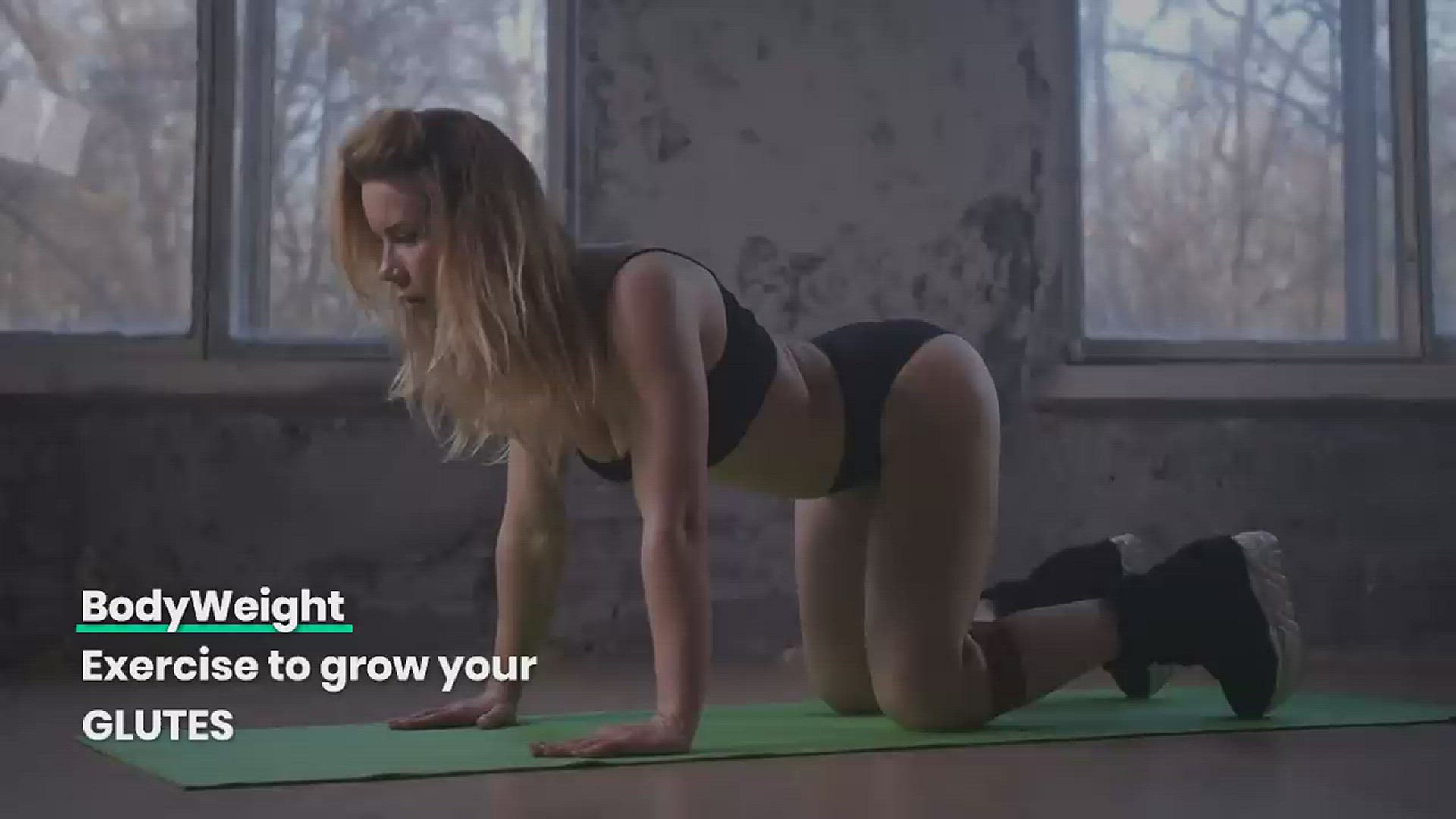 'Video thumbnail for Exercises to grow your glutes'