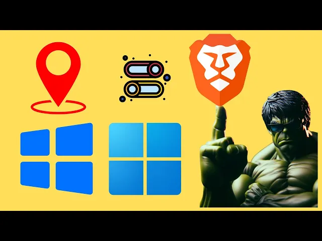 'Video thumbnail for How to Allow or Block Location Permissions in Brave Browser on Windows 11 or 10 | GearUpWindows'