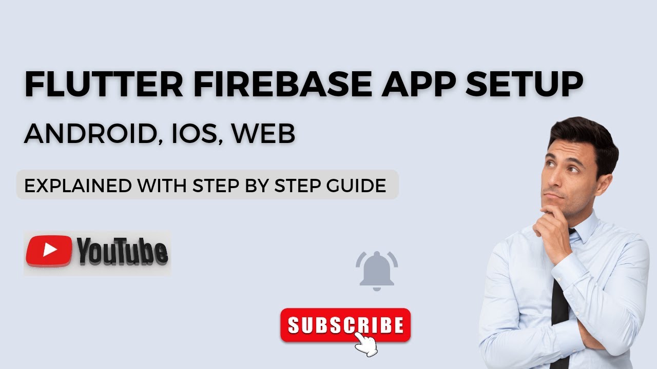 'Video thumbnail for Flutter Firebase Setup App | Android, IOS, Web | Flutter Tutorial'
