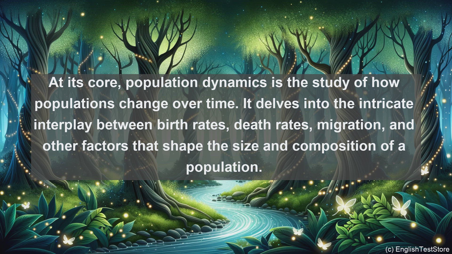 'Video thumbnail for Population dynamics in science  definition and examples'