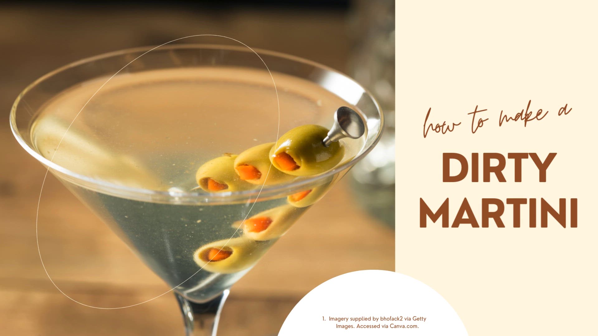 'Video thumbnail for Dirty Martini '