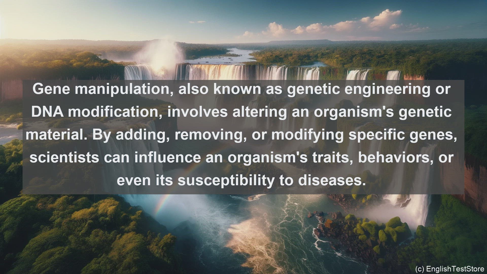 'Video thumbnail for Gene manipulation in science  definition and examples'