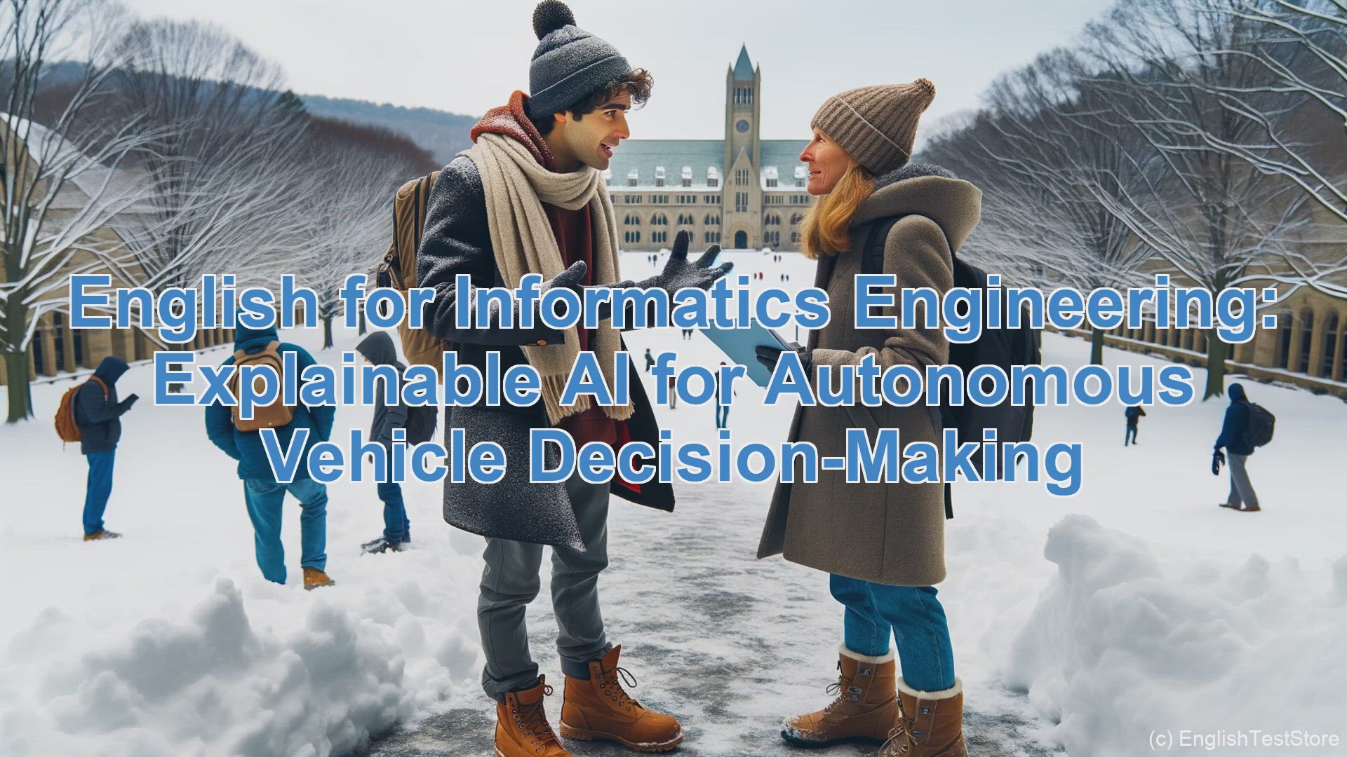 'Video thumbnail for English Conversation for Informatics Engineering: Explainable AI for Autonomous Vehicle Decision-Making'