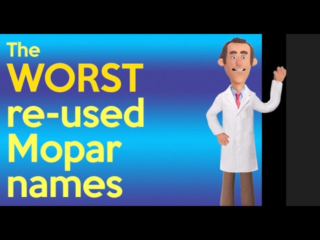 'Video thumbnail for The worst Dodge, Chrysler, and Jeep re-used names'
