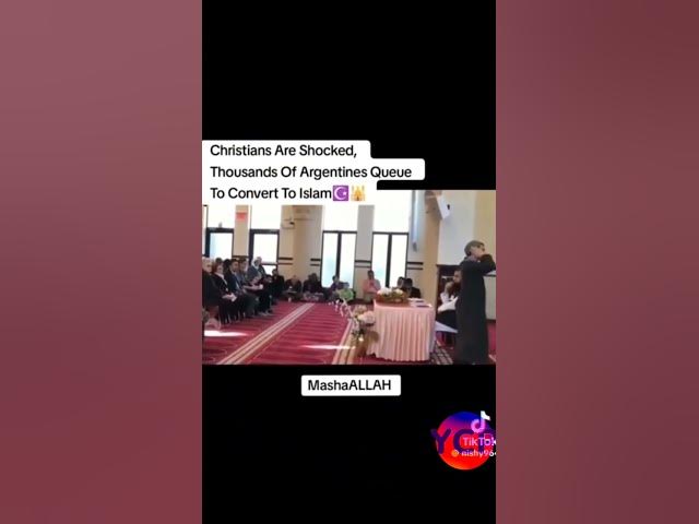 Video thumbnail for Christians converting to Islam in Argentina.