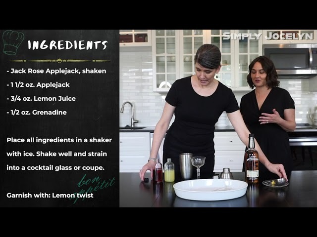 Video thumbnail for How to Make a Jack Rose Cocktail