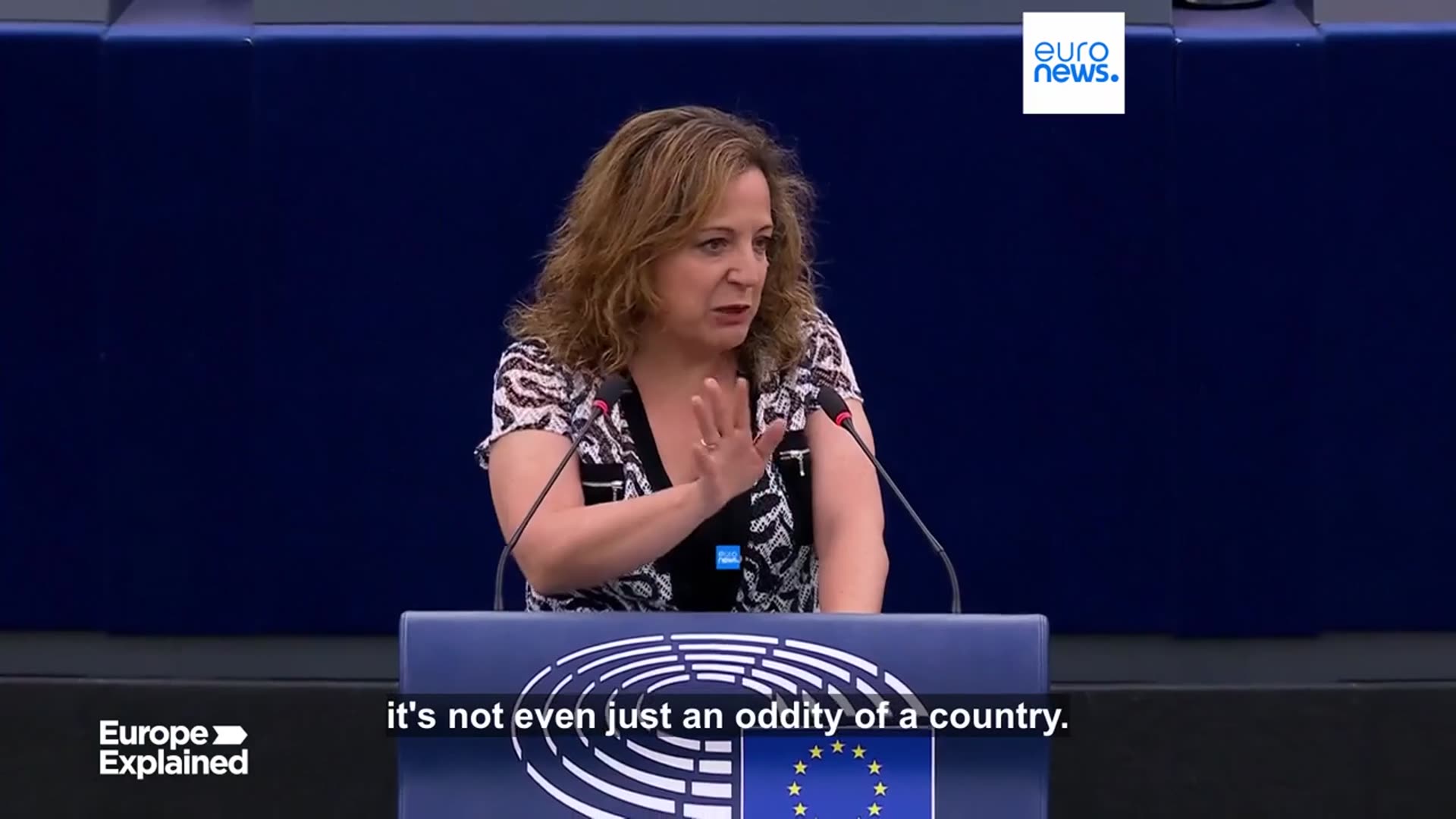 'Video thumbnail for 'Another red line crossed': Fierce debate on Hungary's Pride ban at the European Parliament'