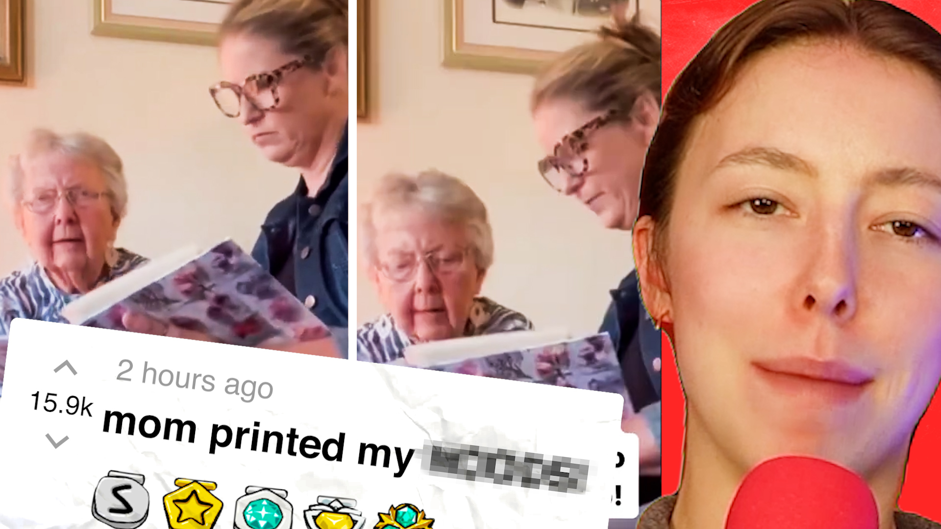 'Video thumbnail for My mother-in-law made an album of me giving birth…without my permission!  Part 1- r/JUSTNOMIL | Reddit Stories'