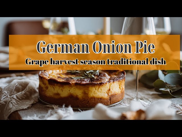 Video thumbnail for German Onion Pie (Zwiebelkuchen) | The Cozy Harvest Recipe You’ve Never Tried