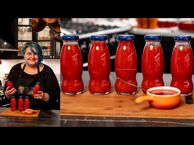Video thumbnail for Bulion cu 5 MINUTE de fierbere în oală, din roșii coapte la cuptor - rețeta mamei mele Savori Urbane