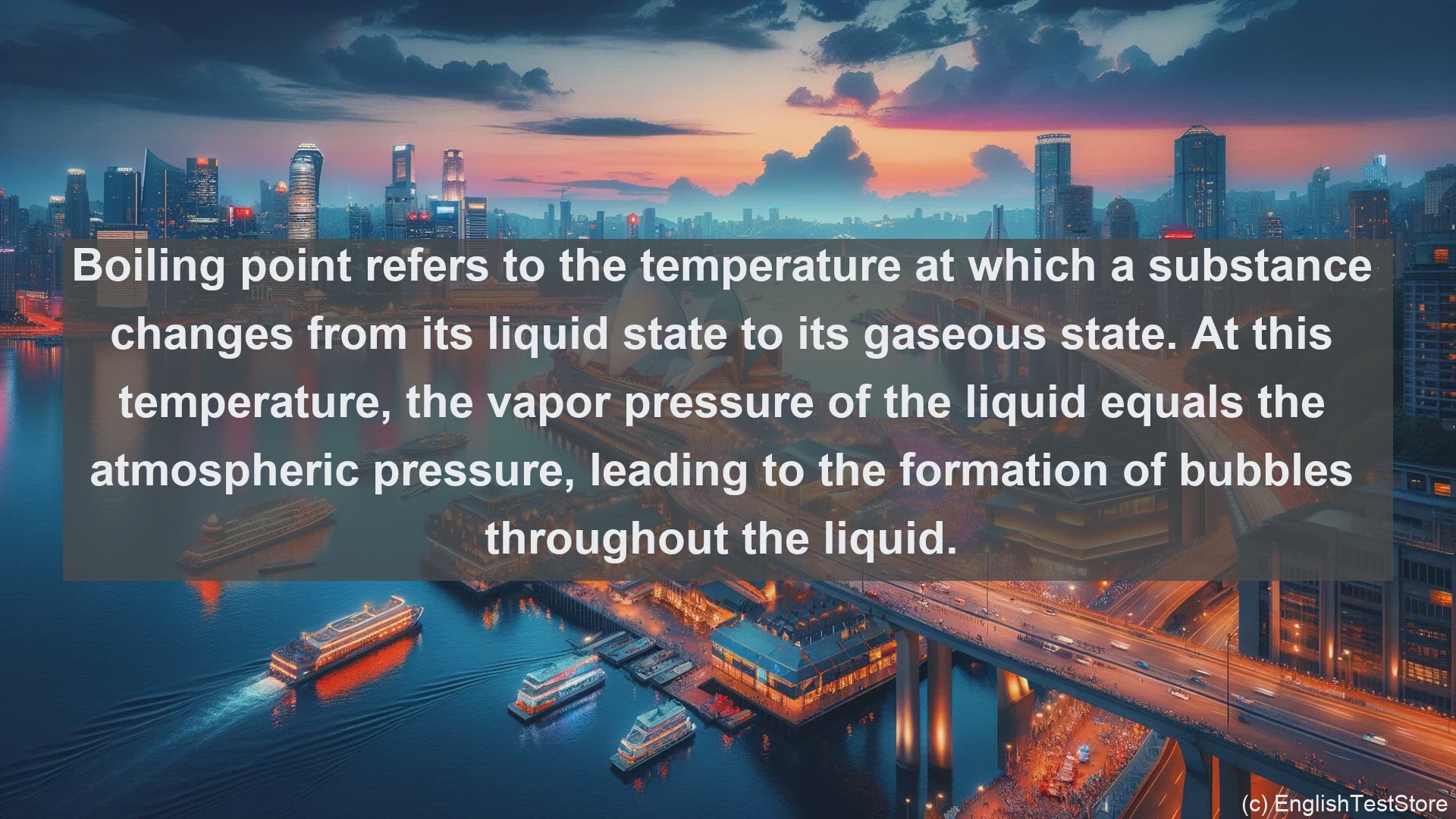 'Video thumbnail for Boiling point in science  definition and examples'