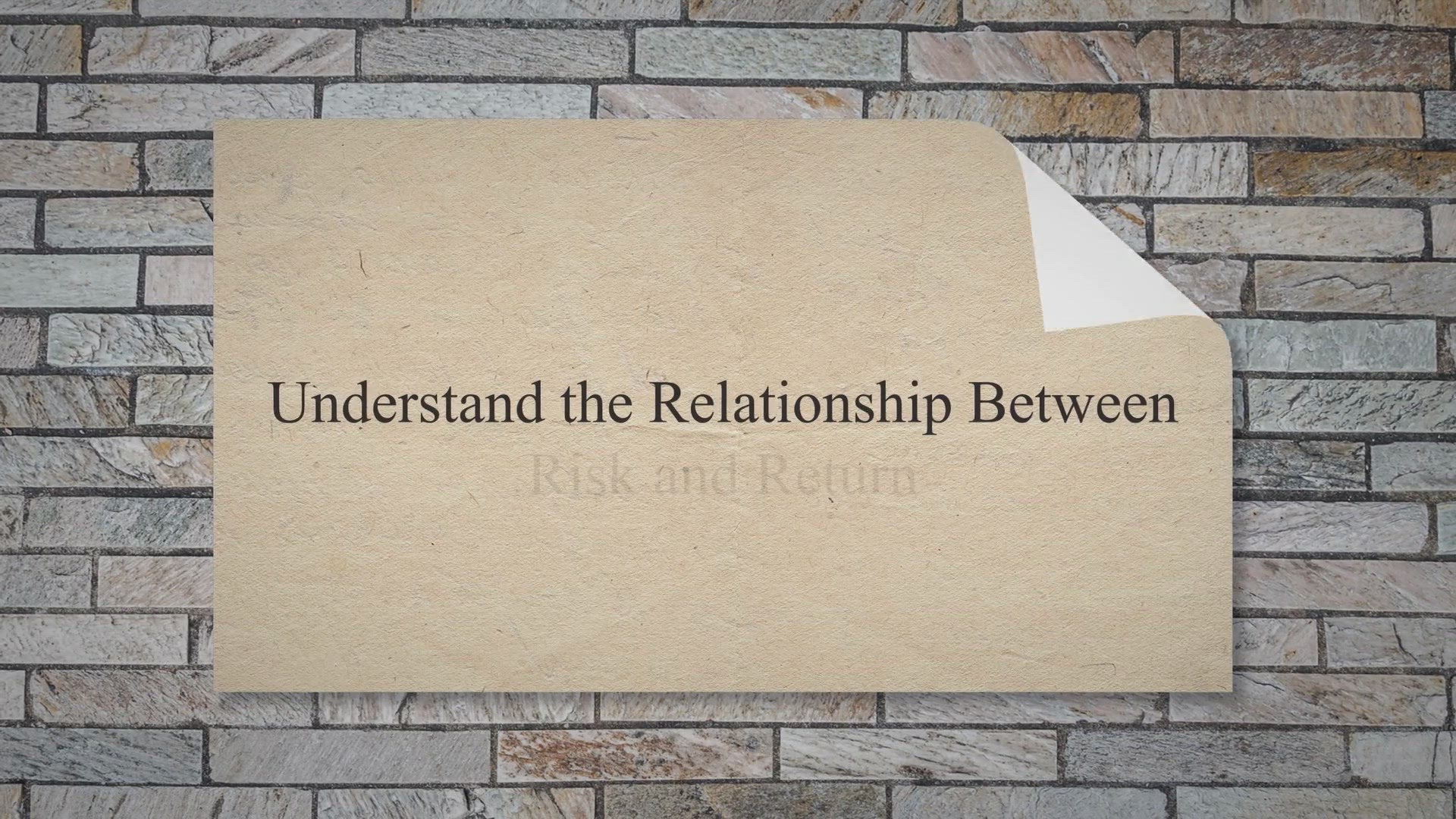 'Video thumbnail for Understanding Risk and Return in Investing'