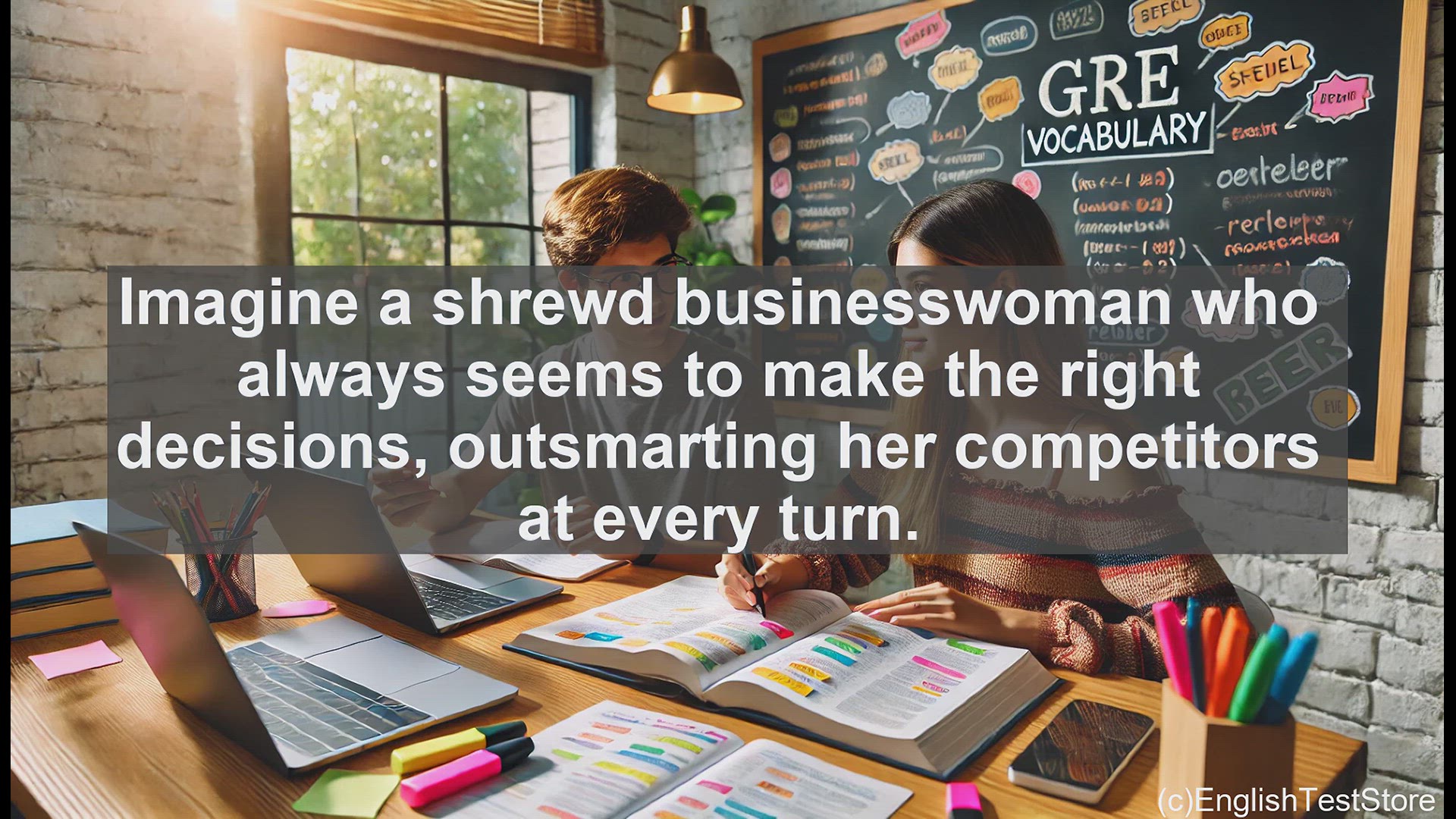 'Video thumbnail for GRE Vocabulary Lesson: The Art of Being Canny - Mastering Shrewd Decision-Making'