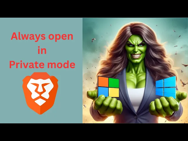 'Video thumbnail for How to Always Open Brave Browser in Private (Incognito) Mode on Windows 11 or 10 | GearUpWindows'