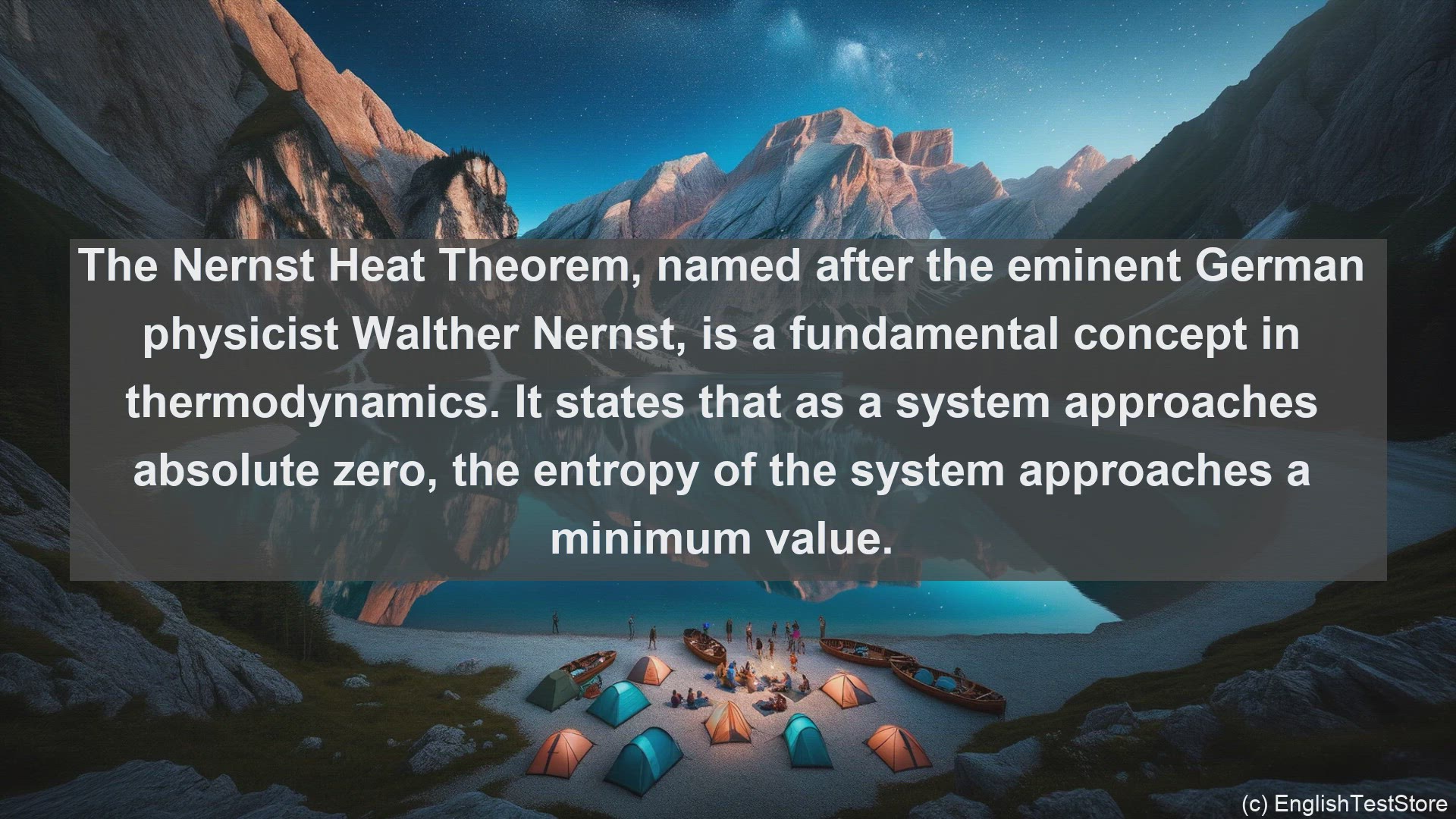 'Video thumbnail for Nernst heat theorem in science  definition and examples'