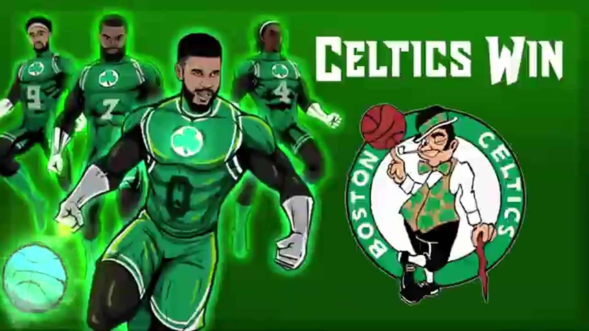 'Video thumbnail for heatcheck: boston celtics sweep pacers in nba playoffs (animation)'