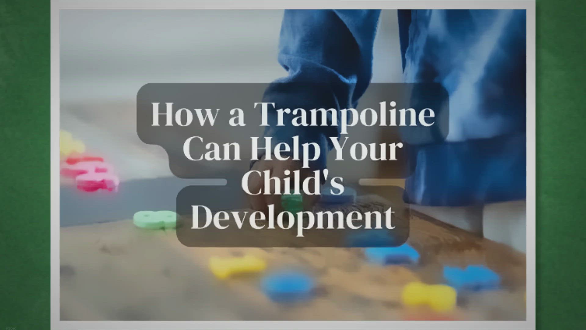 Video thumbnail for Childs Development on Trampoline
