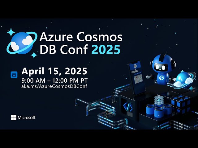 'Video thumbnail for Azure Cosmos DB Conf 2025 | CSharp.com | CSharp.tv'