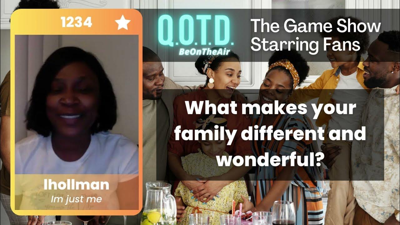 Video thumbnail for Our Favorite Answers: lhollman's family is a joyous bunch!