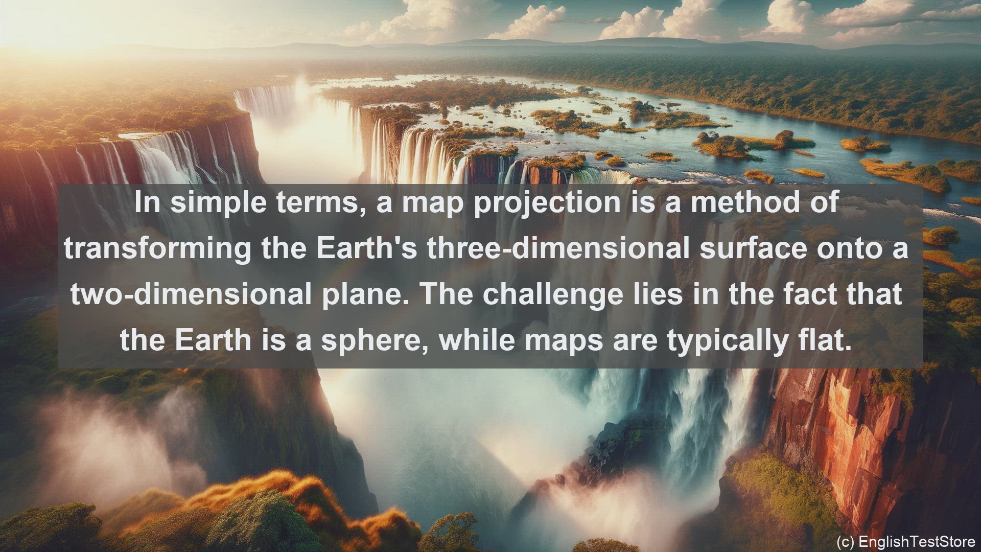'Video thumbnail for Map projections in science  definition and examples'