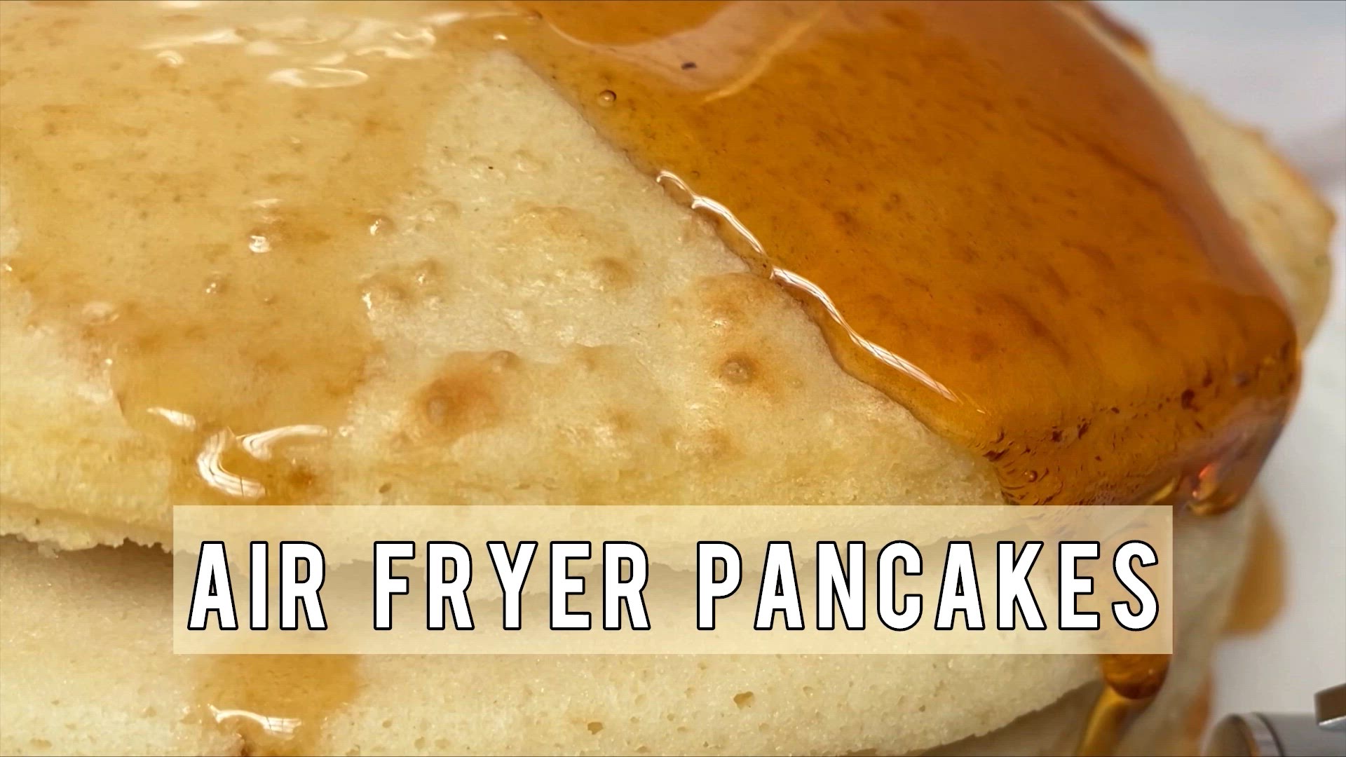 'Video thumbnail for Air Fryer Pancakes'