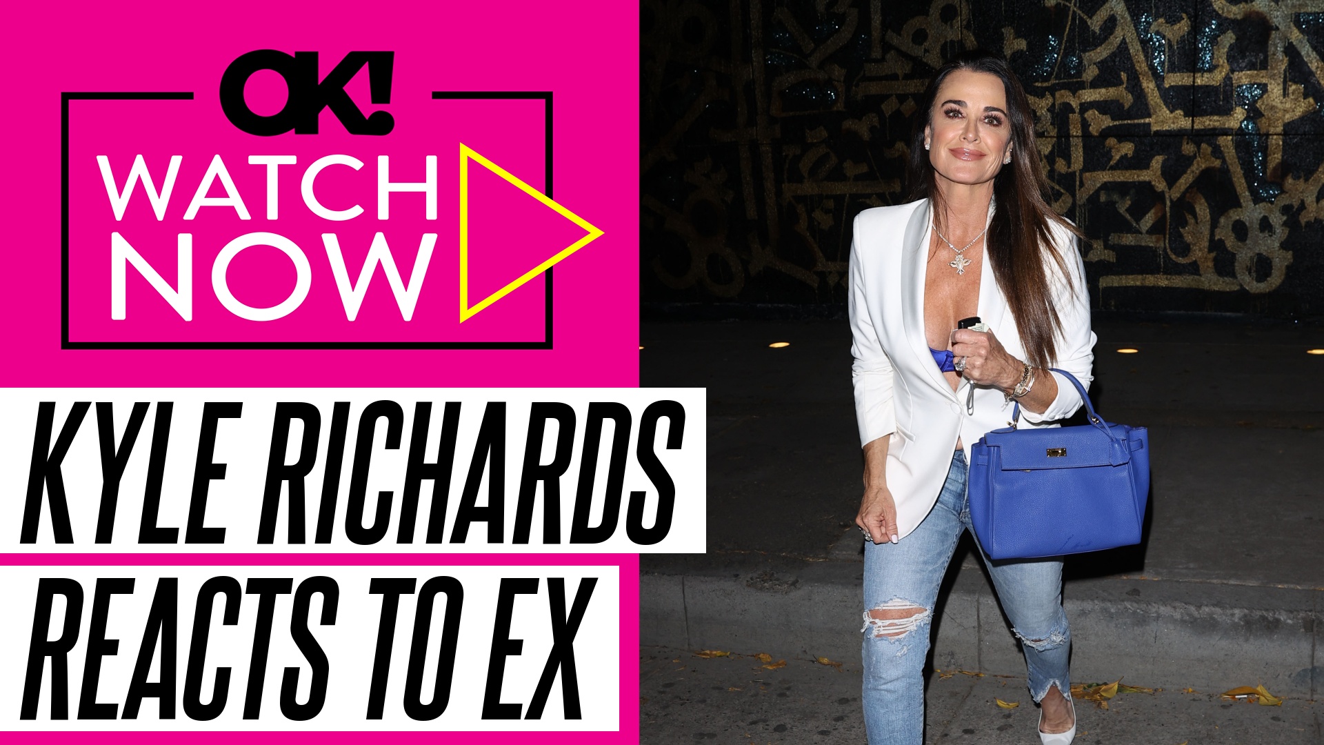 'Video thumbnail for Kyle Richards 'Not Surprised' by Ex Mauricio Umansky's Dating Drama: 'It's a Running Joke''