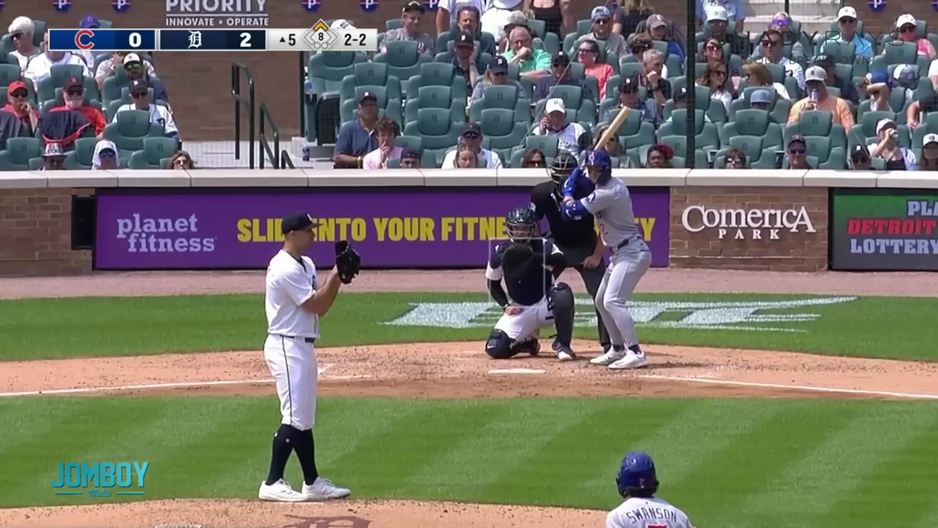 'Video thumbnail for Umpire immediately ejects Cubs infielder Nico Hoerner after a calm complaint, a breakdown'