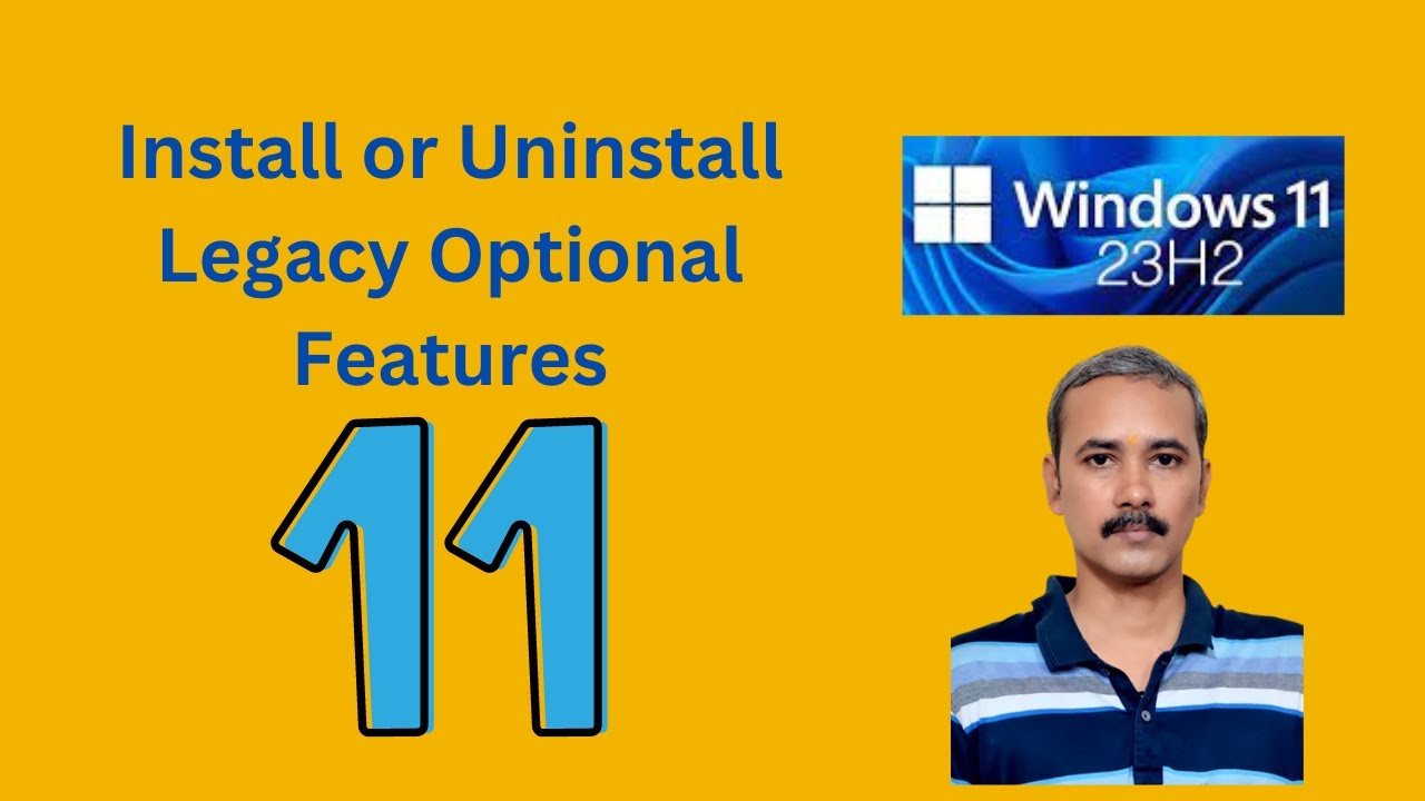 'Video thumbnail for How to Install or Uninstall Legacy Optional Features on Windows 11 | GearUpWindows Tutorial'