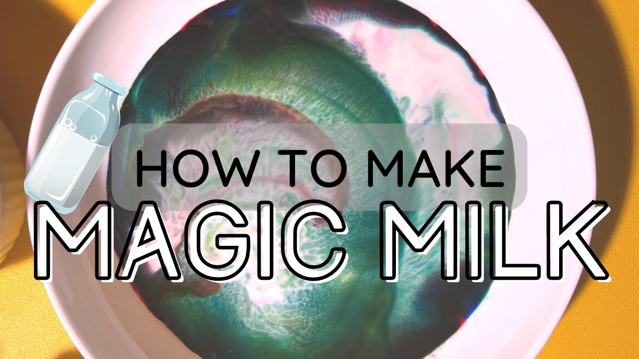 Video thumbnail for Magic Milk: Easy and fun color explosions!