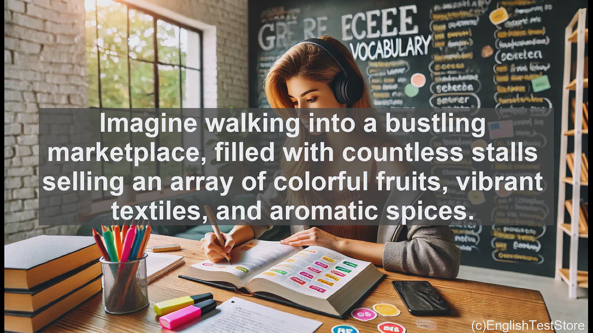 'Video thumbnail for GRE Vocabulary Lesson: Exploring the Diversity of the Marketplace'