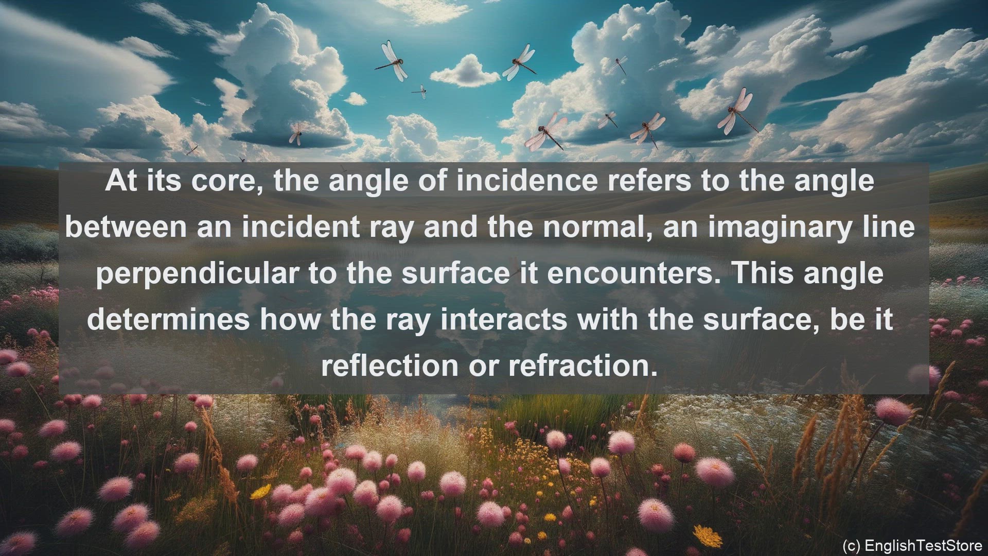 'Video thumbnail for Angle of incidence in science  definition and examples'