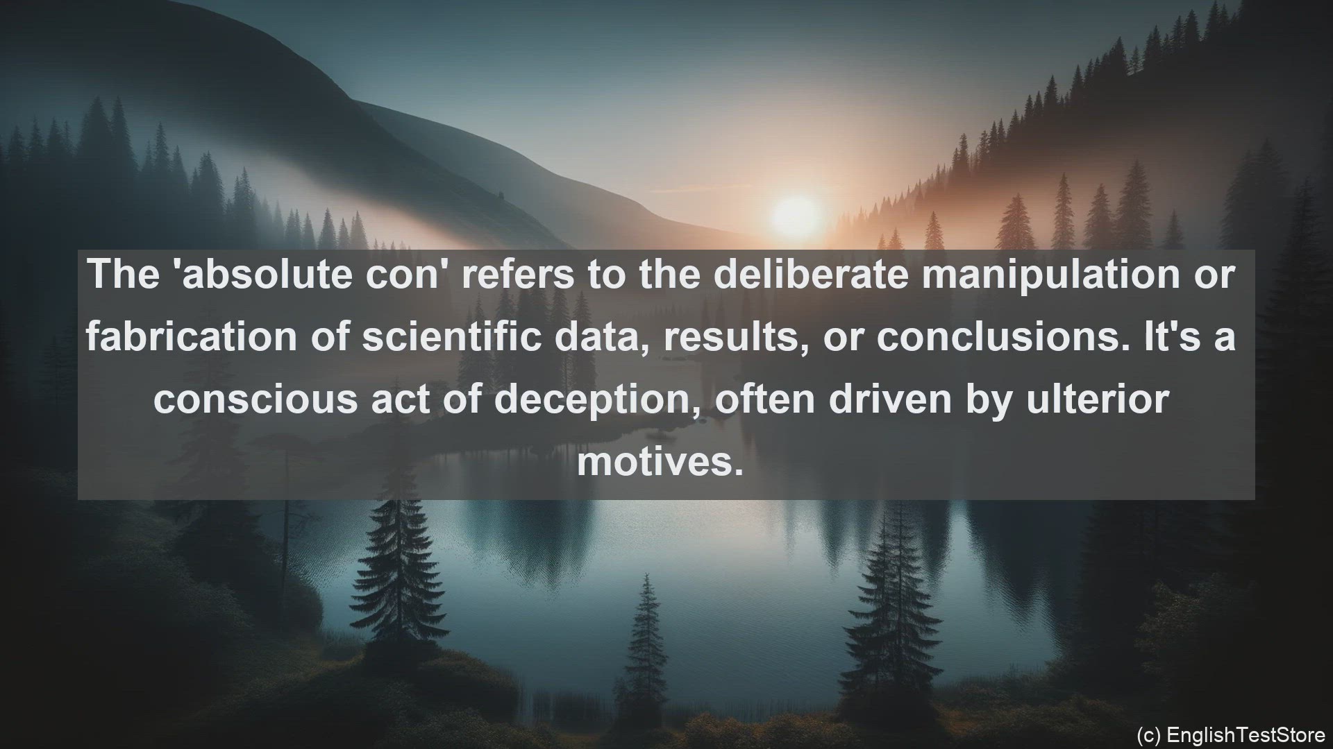 'Video thumbnail for Absolute con in science  definition and examples'