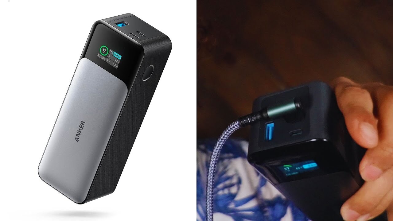 'Video thumbnail for Anker 737 Power Bank 24,000mAh Portable Charger Review'
