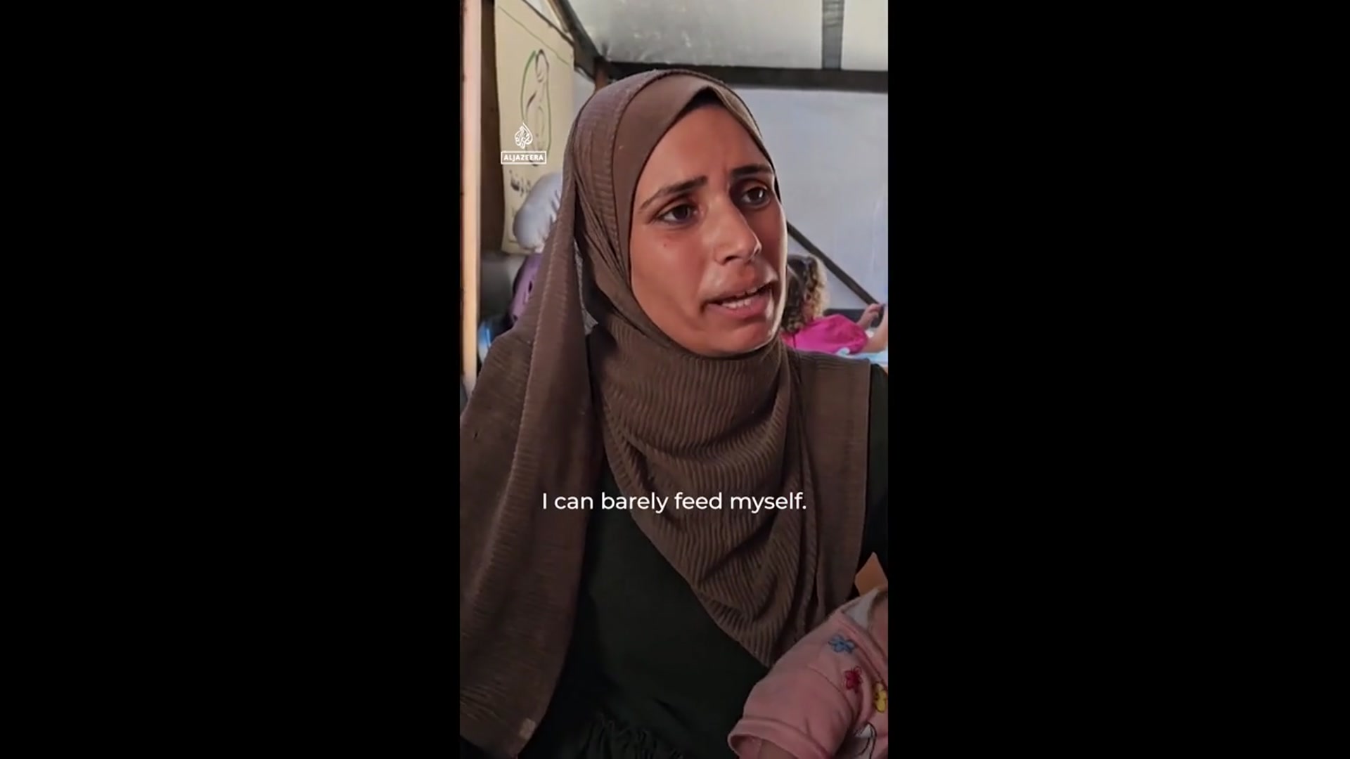 'Video thumbnail for Thousands of babies and infants face starvation in Gaza as milk supplies run dry'