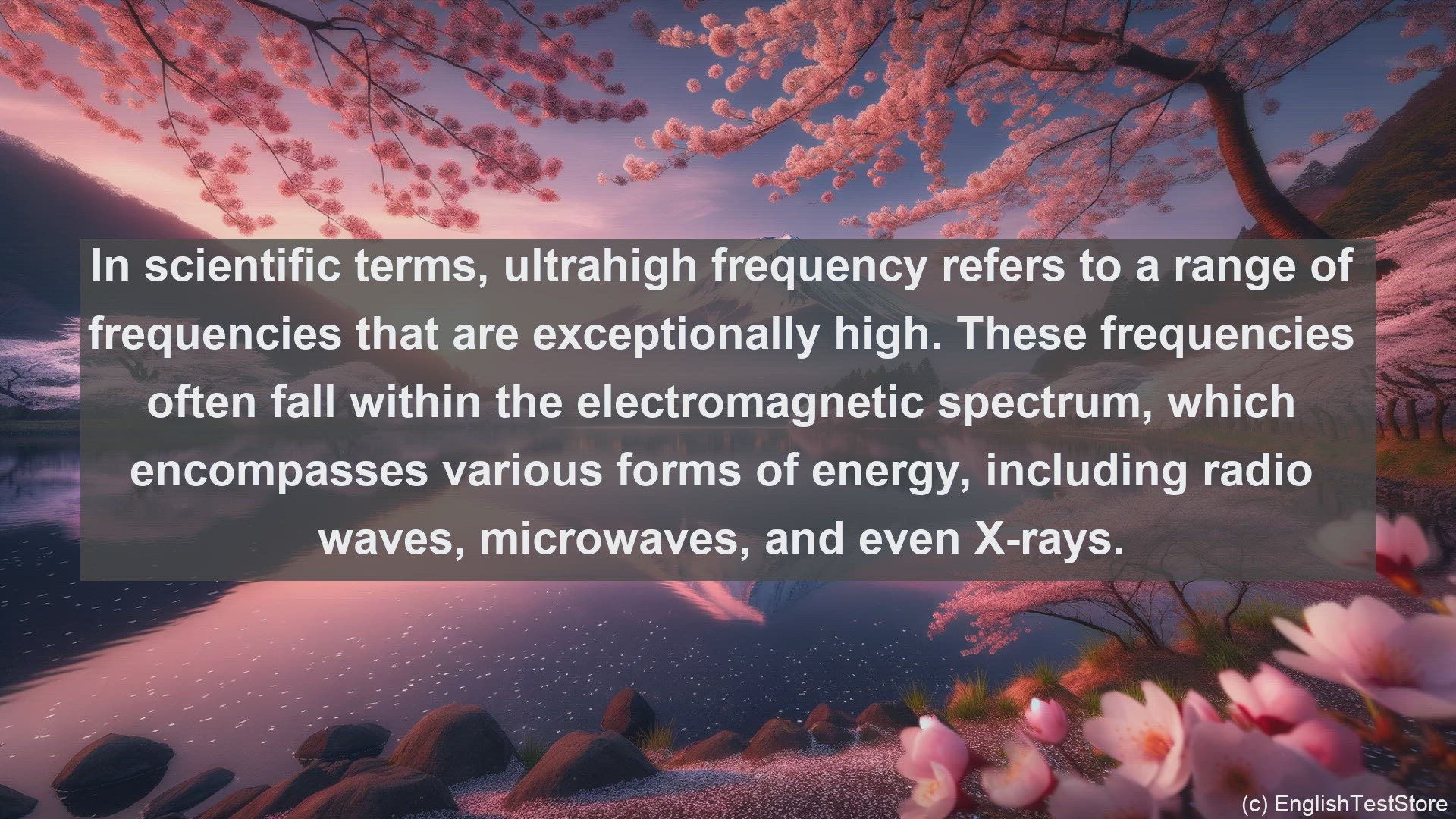 'Video thumbnail for Ultrahigh frequency in science  definition and examples'
