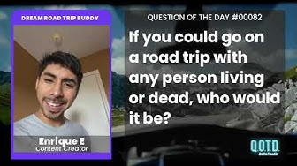 Video thumbnail for Enrique's road trip bud? Muhammad Ali! Maybe you'd revisit the Great Wall of China!