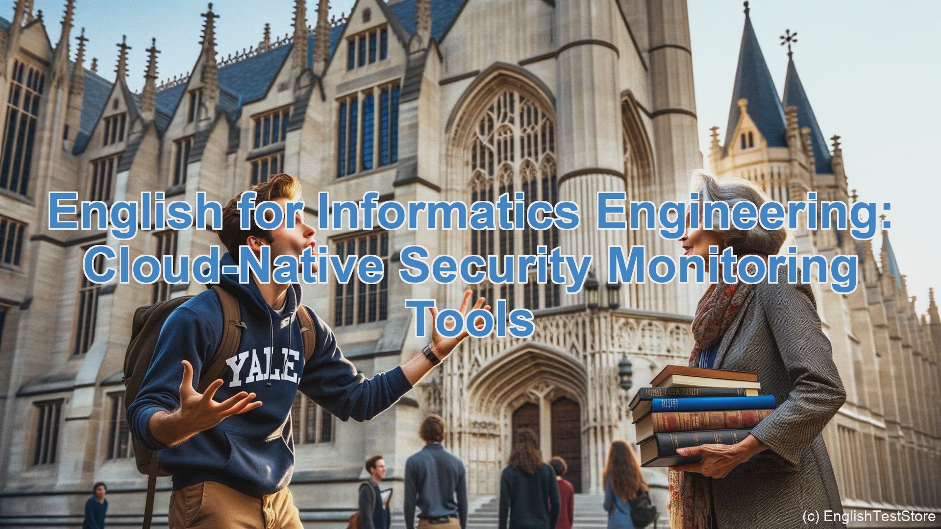 'Video thumbnail for English Conversation for Informatics Engineering: Cloud-Native Security Monitoring Tools'
